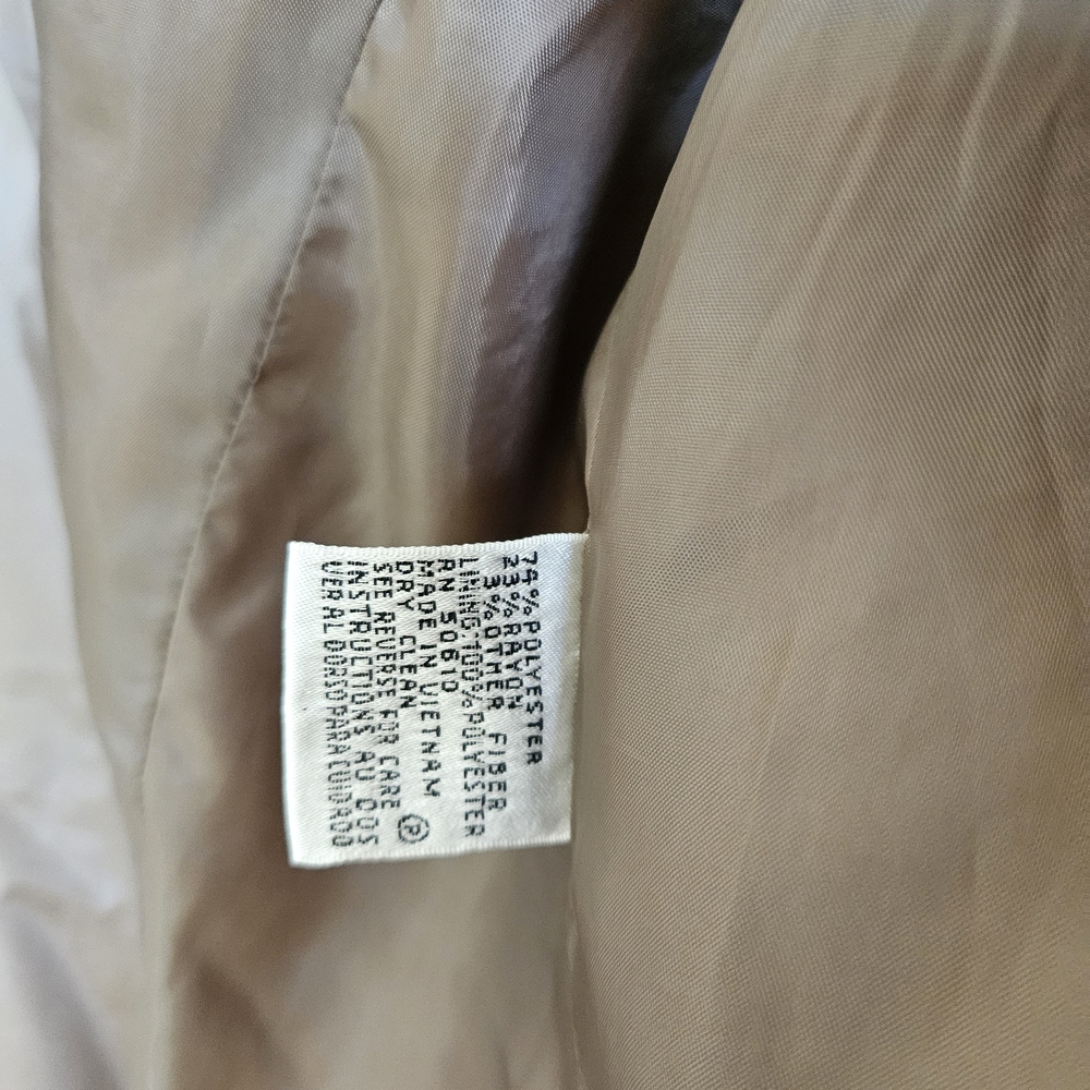 Le Suit Tan/Gold Blazer - Picture 5 of 6